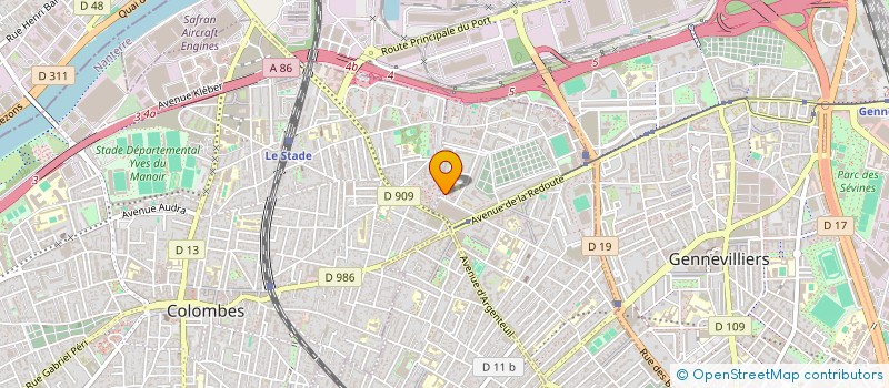 localisation de l'entreprise MONSIEUR SMAIN SENOUCI  ASNIERES-SUR-SEINE