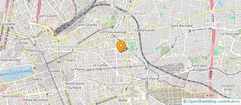 localisation de l'entreprise MONSIEUR SMAINE AOUED à MARSEILLE