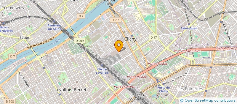localisation de l'entreprise MONSIEUR SMAINE GASMI à CLICHY