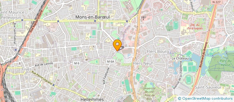 localisation de l'entreprise MONSIEUR SMAINE YAMNAINE  MONS-EN-BARUL