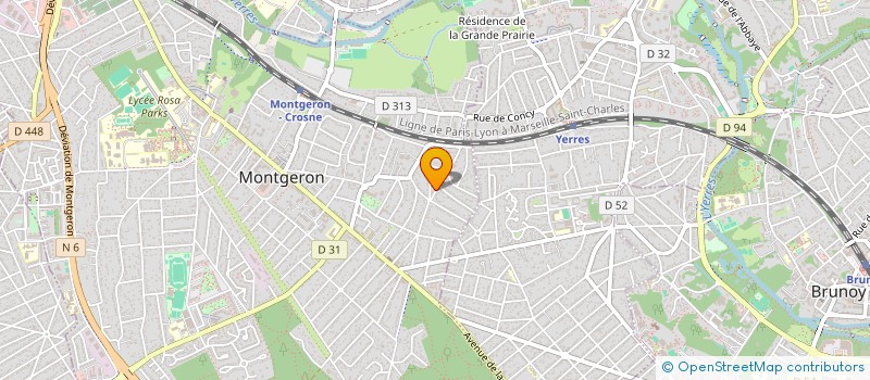 localisation de l'entreprise MONSIEUR SMAINE ZIAD à MONTGERON