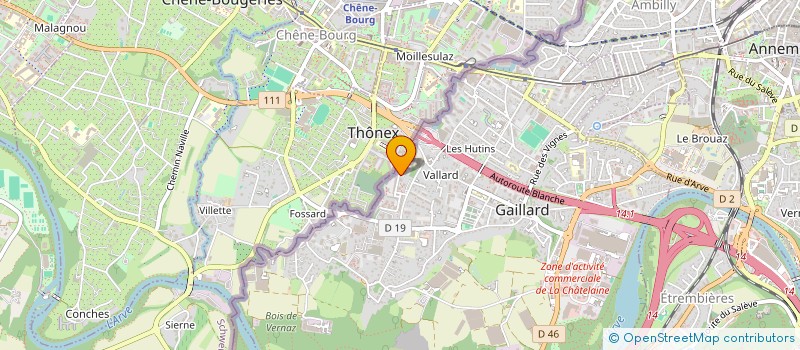 localisation de l'entreprise MONSIEUR SMATI KADDOUR  VETRAZ-MONTHOUX