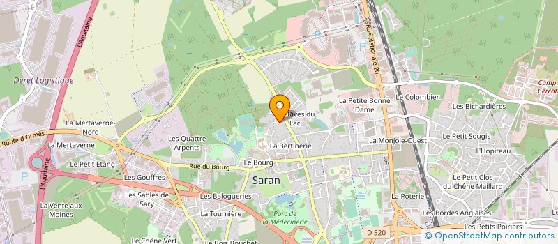 localisation de l'entreprise MONSIEUR SMIH JEAN VOLDEMAR à SARAN