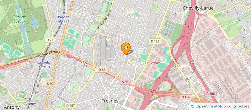 localisation de l'entreprise MONSIEUR SNC ALEKASANGO NGUNDO  FRESNES