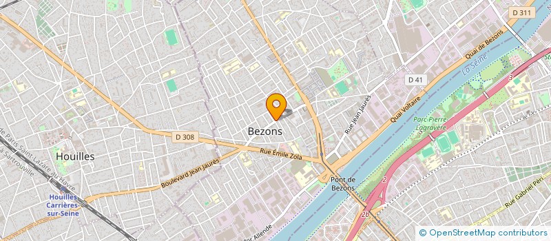 localisation de l'entreprise MONSIEUR SNC HARPREET SINGH  BEZONS