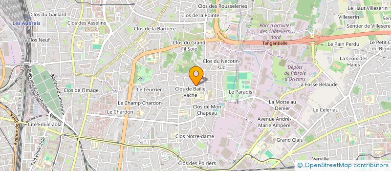 localisation de l'entreprise MONSIEUR SNC IZEMENGIA NSEY MONSENGO à ORLEANS