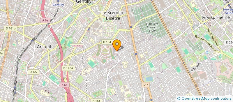 localisation de l'entreprise MONSIEUR SNC KAMSU DE PEDHOM à LE KREMLIN-BICETRE