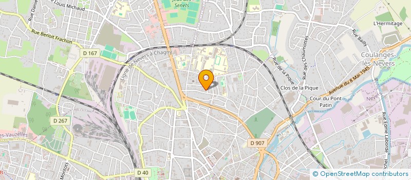 localisation de l'entreprise MONSIEUR SNC KAYOKA MUNTU à NEVERS