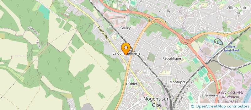 localisation de l'entreprise MONSIEUR SNC MALIK WAHEED ABBAS SAJID  NOGENT-SUR-OISE