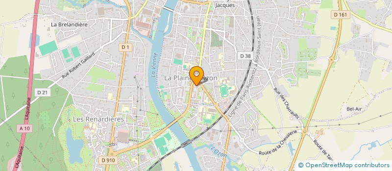 localisation de l'entreprise MONSIEUR SNC MULAMBA SHINE  CHATELLERAULT