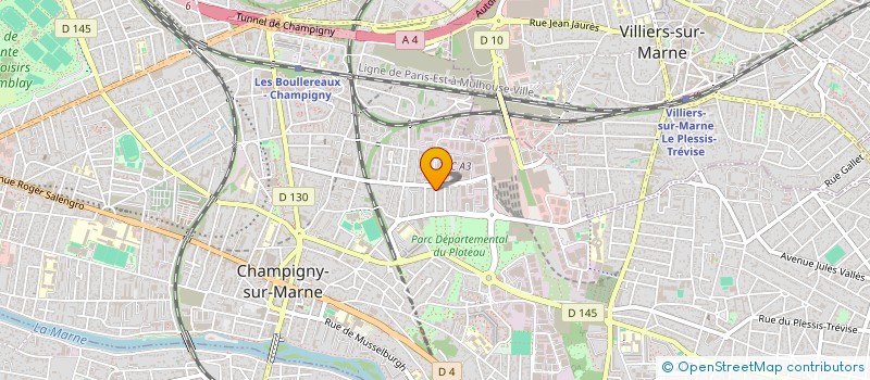 localisation de l'entreprise MONSIEUR SNC SAJID HUSSAIN à CHAMPIGNY-SUR-MARNE