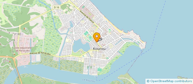 localisation de l'entreprise MONSIEUR SNEEKINGZ MENARD à KOUROU