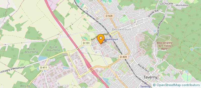 localisation de l'entreprise MONSIEUR SNOW-PIE THEOPHIN  BESSANCOURT