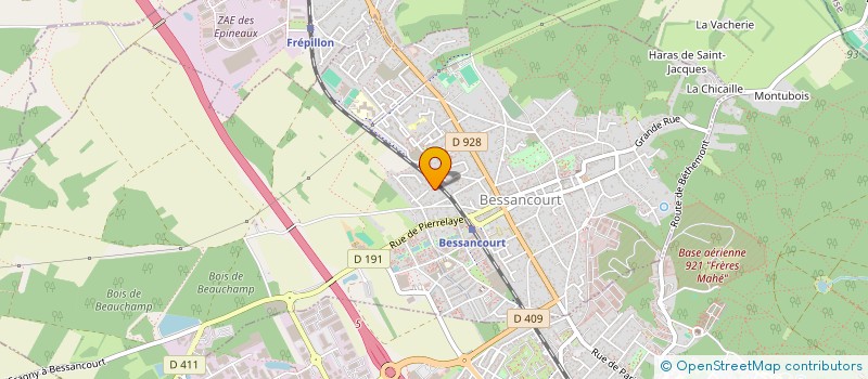 localisation de l'entreprise MONSIEUR SOA PAYRAT  BESSANCOURT