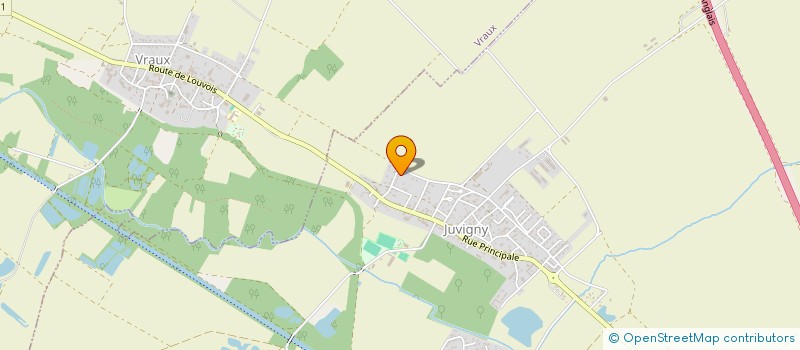 localisation de l'entreprise MONSIEUR SOAN BODET  JUVIGNY