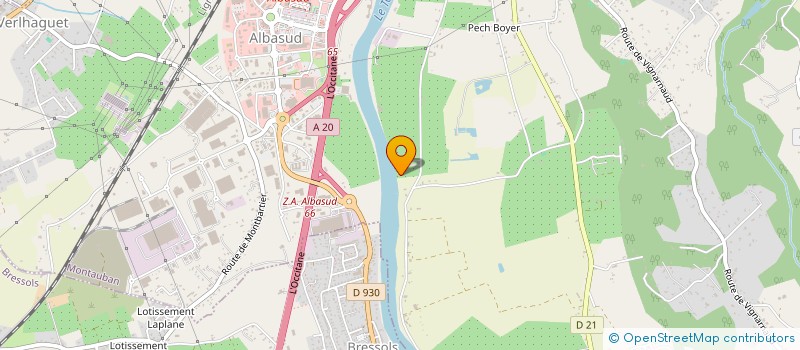 localisation de l'entreprise MONSIEUR SOAVE ROSSI  MONTAUBAN