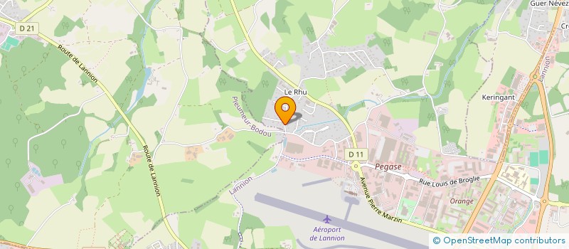 localisation de l'entreprise MONSIEUR SOAZIC DEVILLE  LANNION