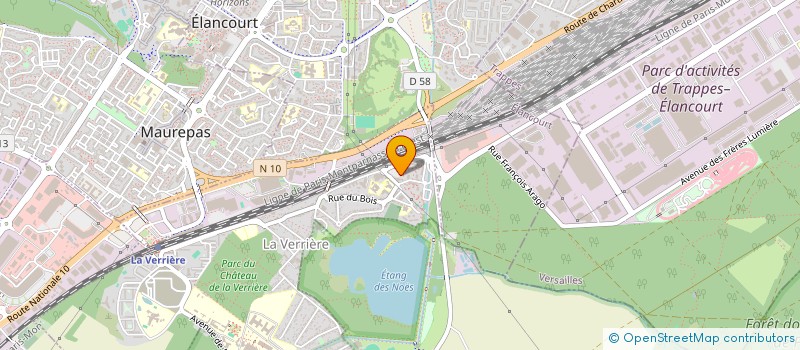 localisation de l'entreprise MONSIEUR SOBHI FARHAT  LA VERRIERE