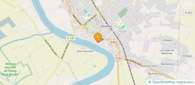 localisation de l'entreprise MONSIEUR SOBUL MAIH  TONNEINS