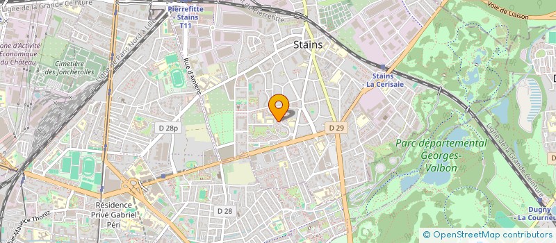 localisation de l'entreprise MONSIEUR SOCRATES EYOUM  STAINS