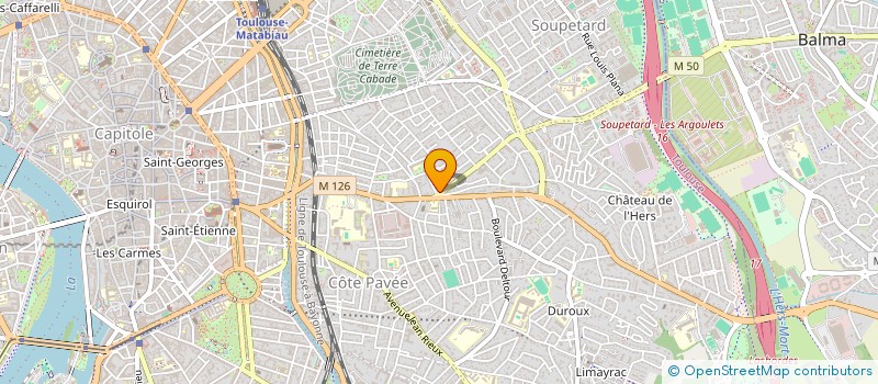 localisation de l'entreprise MONSIEUR SOCRATES PEREZ LOPEZ  TOULOUSE