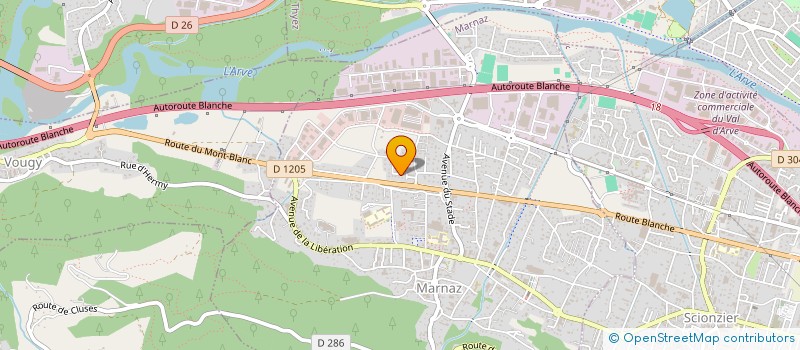 localisation de l'entreprise MONSIEUR SOEL BELKORAICHI  MARNAZ