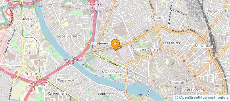 localisation de l'entreprise MONSIEUR SOFIAN AASSIM  TOULOUSE