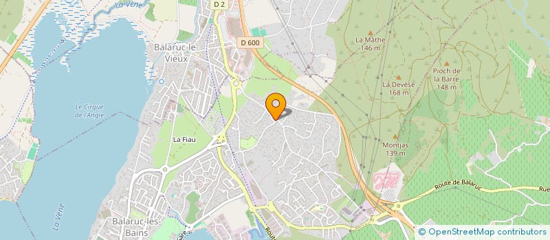 localisation de l'entreprise MONSIEUR SOFIAN ABBOU  BALARUC-LES-BAINS