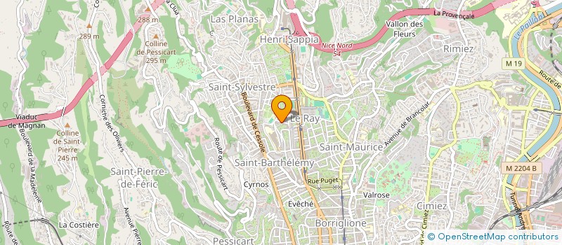 localisation de l'entreprise MONSIEUR SOFIAN ABDI à NICE