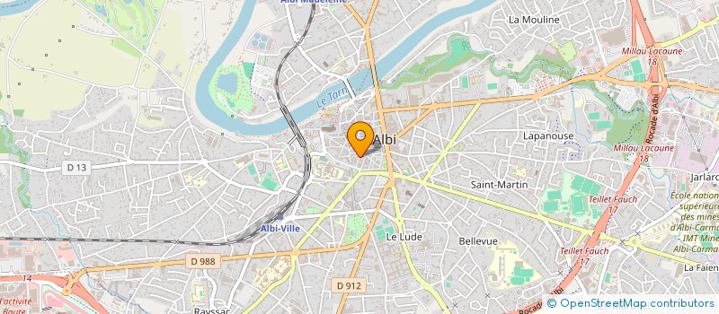 localisation de l'entreprise MONSIEUR SOFIAN ACURCIO  ALBI