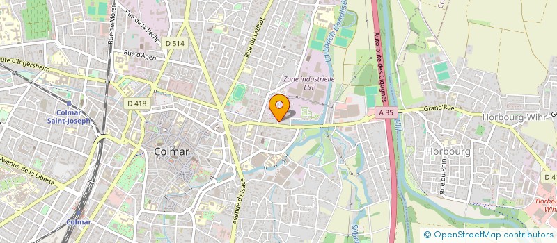 localisation de l'entreprise MONSIEUR SOFIAN AHMED-SEID  COLMAR