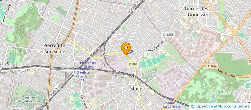 localisation de l'entreprise MONSIEUR SOFIAN AIT SIDIALI à STAINS
