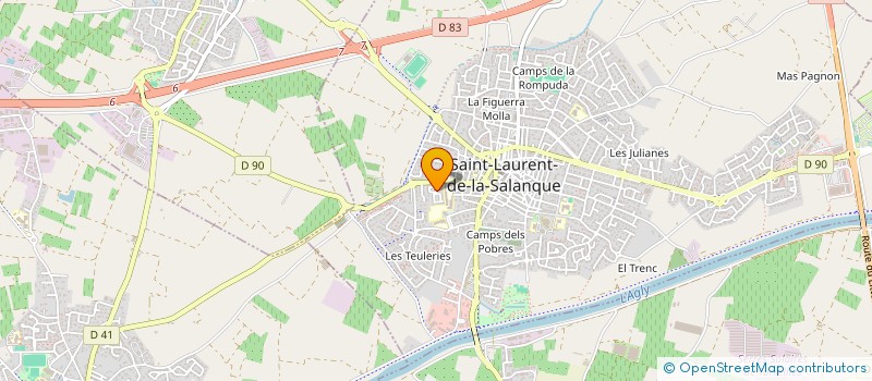 localisation de l'entreprise MONSIEUR SOFIAN ATBA  SAINT-LAURENT-DE-LA-SALANQUE