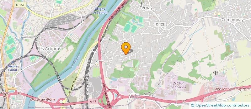 localisation de l'entreprise MONSIEUR SOFIAN ATTIA  COMMUNAY