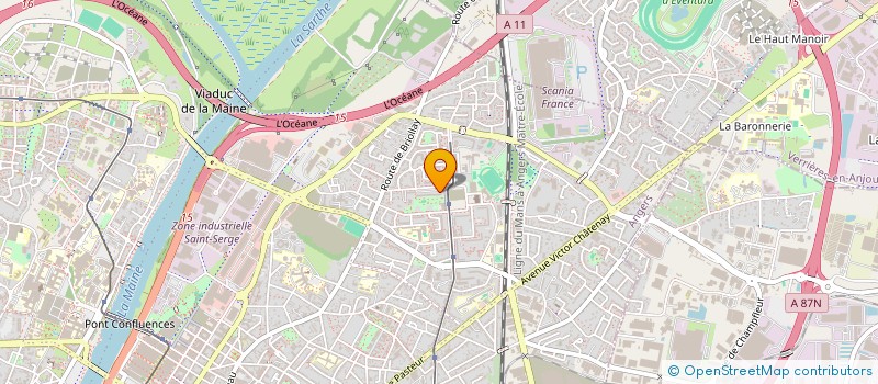 localisation de l'entreprise MONSIEUR SOFIAN BALI à ANGERS