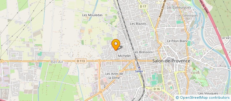 localisation de l'entreprise MONSIEUR SOFIAN BEJAOUI  SALON-DE-PROVENCE