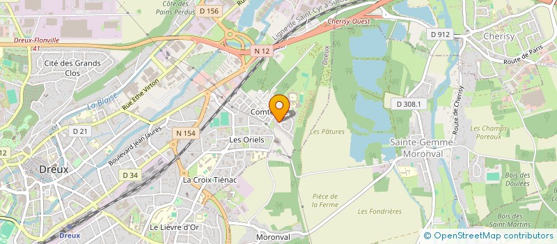 localisation de l'entreprise MONSIEUR SOFIAN BELAID à DREUX