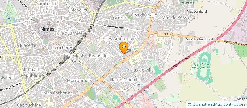 localisation de l'entreprise MONSIEUR SOFIAN BOUAOUN  NIMES