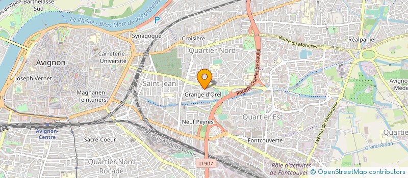 localisation de l'entreprise MONSIEUR SOFIAN BOUDHIEF  AVIGNON