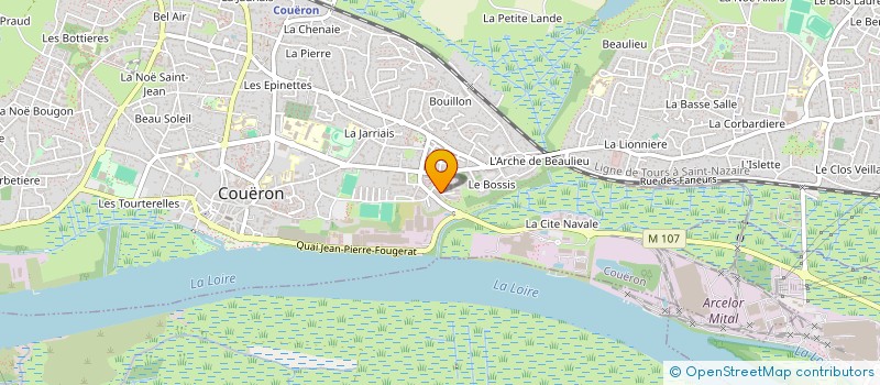 localisation de l'entreprise MONSIEUR SOFIAN BOUHSSYDA RAJCEVSKI  COUERON