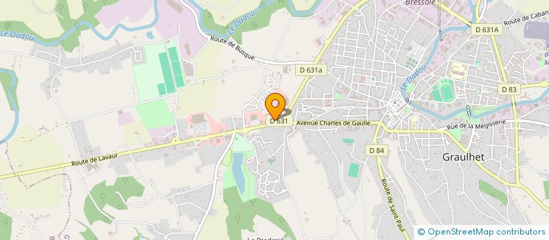 localisation de l'entreprise MONSIEUR SOFIAN BOUICHKHAREN  GRAULHET