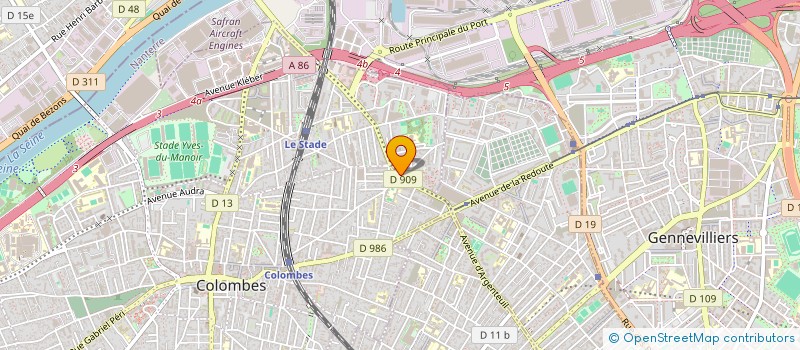 localisation de l'entreprise MONSIEUR SOFIAN BOULIFA  ARGENTEUIL