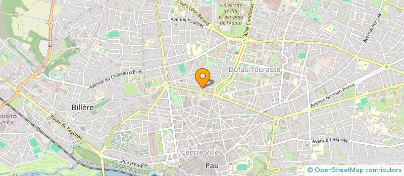localisation de l'entreprise MONSIEUR SOFIAN BRAY à PAU