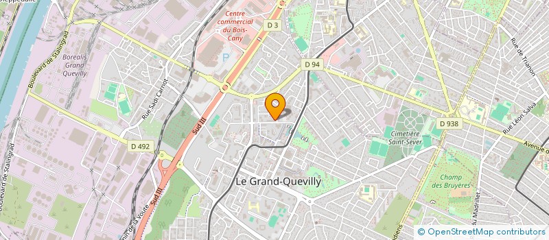 localisation de l'entreprise MONSIEUR SOFIAN BUALLION  LE GRAND-QUEVILLY