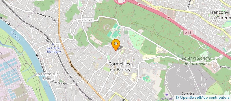 localisation de l'entreprise MONSIEUR SOFIAN DJERIBI à CORMEILLES-EN-PARISIS