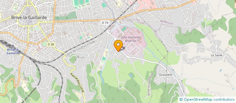 localisation de l'entreprise MONSIEUR SOFIAN DRIDI  BRIVE-LA-GAILLARDE