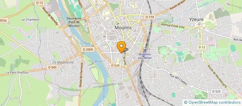 localisation de l'entreprise MONSIEUR SOFIAN EL MAHJOUB à MOULINS