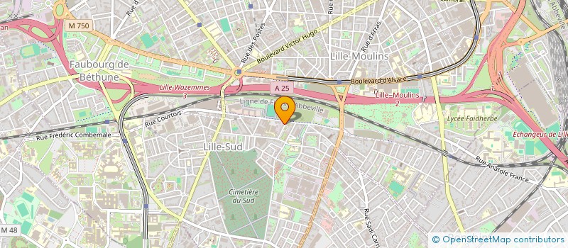 localisation de l'entreprise MONSIEUR SOFIAN EL YAZIDI à LILLE