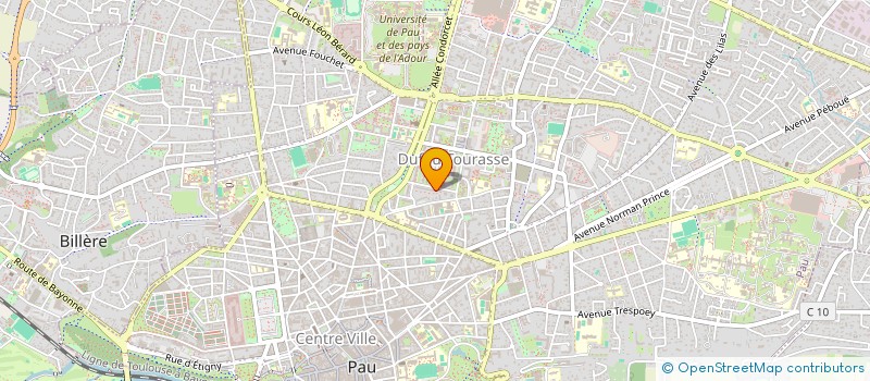 localisation de l'entreprise MONSIEUR SOFIAN ETIENNE à PAU