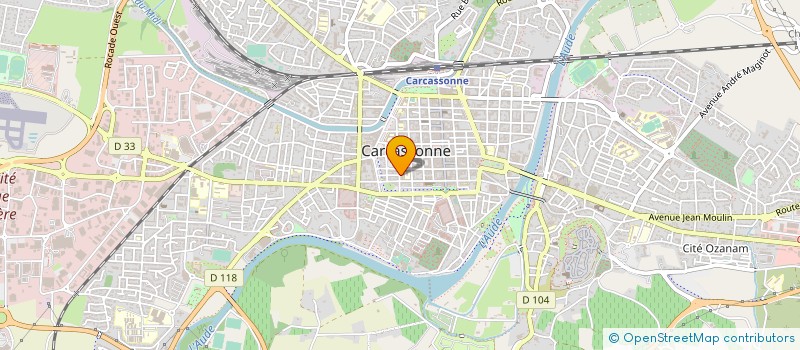localisation de l'entreprise MONSIEUR SOFIAN FRIYED  CARCASSONNE